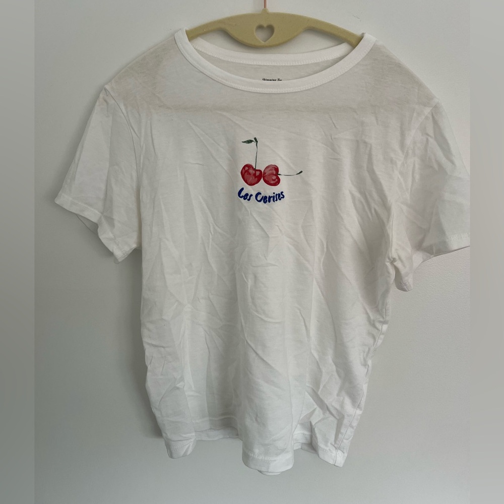 Abercrombie graphic skimming tee